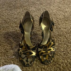 Guess Cheetah Print Heels